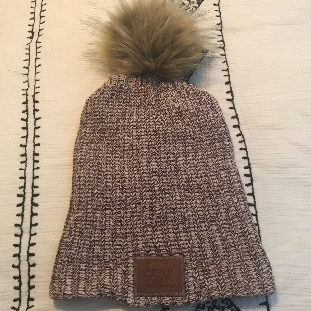 Love Your Melon Pom Beanie